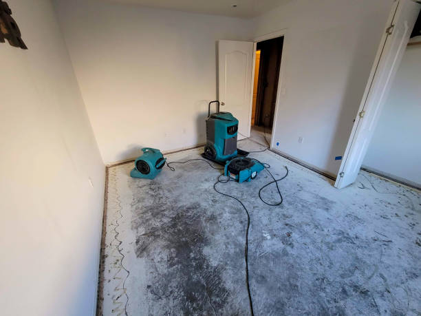 Water damage restoration process in Flemington, GA
